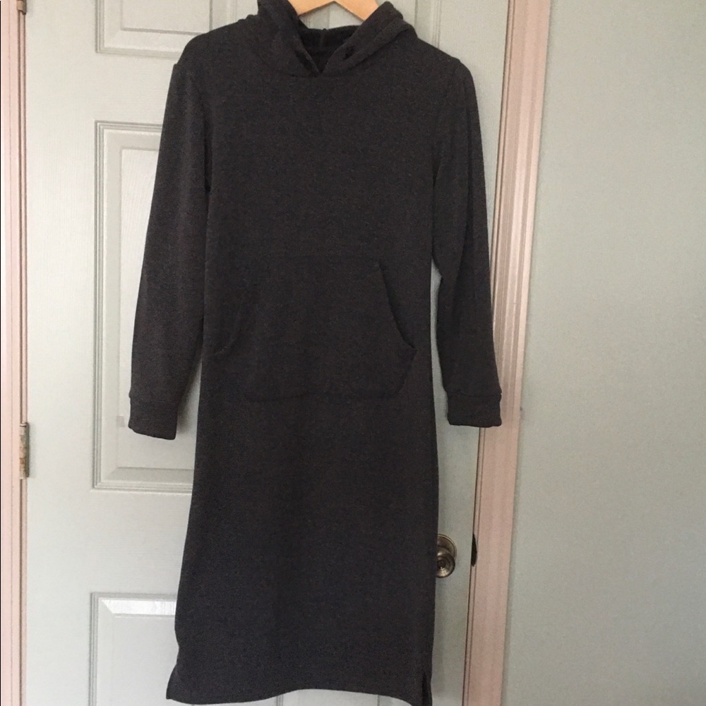 Long hoodie dress
